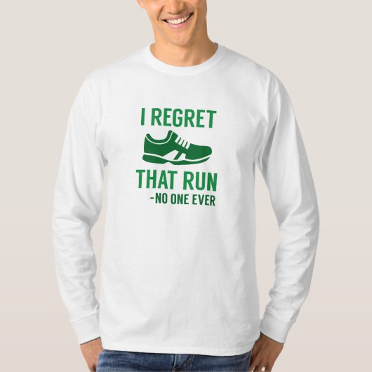 Die ronde spijt me t-shirt (Voorkant)