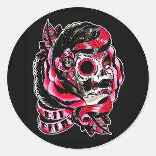 Die  ronde sticker