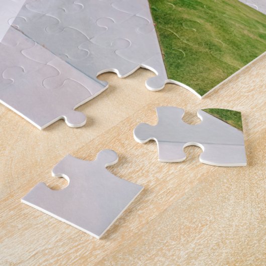 Die roze deur legpuzzel (Zijkant)