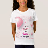 Die Schattigee Queen Little Miss Onederful 1e Verj T-shirt (Voorkant)