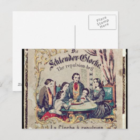 Die Schleuder Glocke - De afstotingsbel Briefkaart (Voorkant / Achterkant)