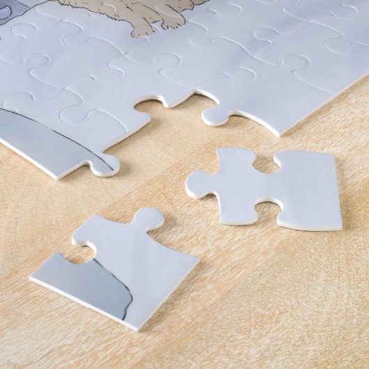 Die Schneekönigin Legpuzzel (Zijkant)