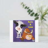 Die Schöne und das Biest Cowstyle Briefkaart (Staand voorkant)