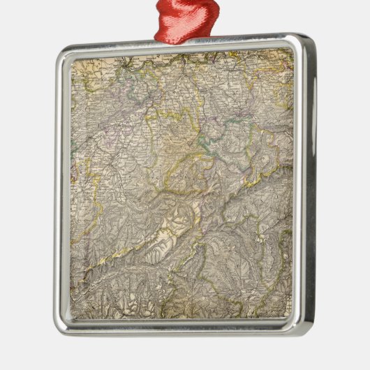 Die Schweiz Metalen Ornament (Links)