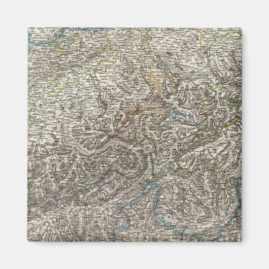 Die Schweiz - Zwitserland Magneet (Voorkant)