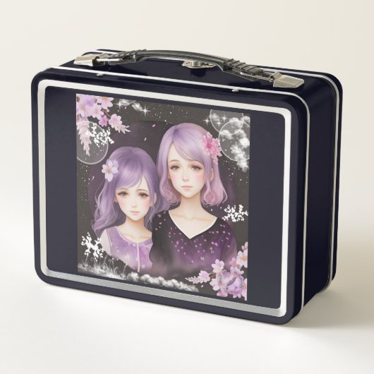 Die Schwestern Lavendel & Sakura (Achterkant)