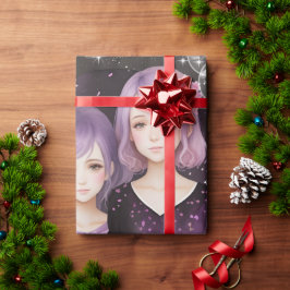 Die Schwestern Lavendel & Sakura Cadeaupapier