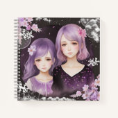 Die Schwestern Lavendel & Sakura Notitieboek (Voorkant)