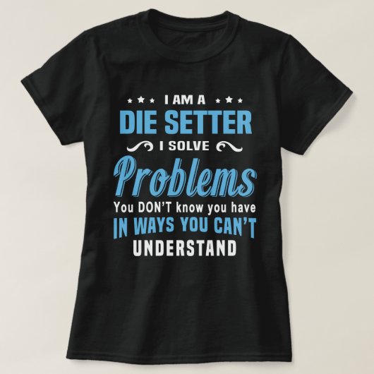 Die Setter T-shirt (Design voorkant)