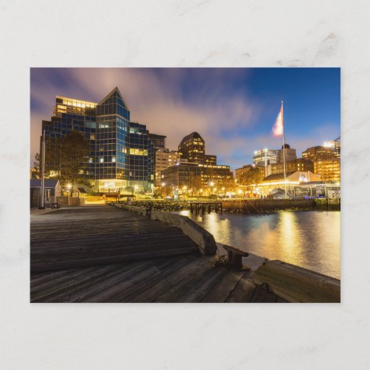 Die Skyline von Halifax in Kanada Briefkaart (Voorkant)