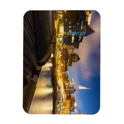 Die Skyline von Halifax in Kanada Magneet (Verticaal)