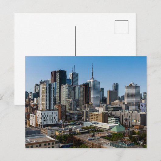 Die Skyline von Toronto in Kanada Postkarte Briefkaart (Voorkant / Achterkant)