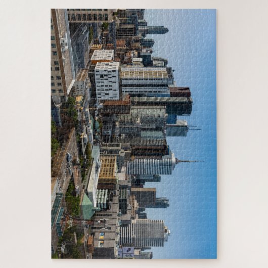 Die Skyline von Toronto in Kanada Puzzle Legpuzzel (Verticaal)