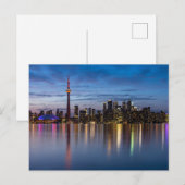 Die Skyline von Toronto Postkarte Briefkaart (Voorkant / Achterkant)