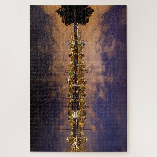 Die Skyline von Vancouver in Kanada Legpuzzel (Verticaal)