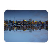 Die Skyline von Vancouver in Kanada Magnet Magneet (Horizontaal)