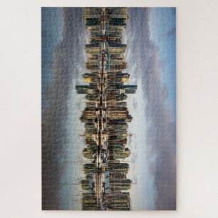 Die Skyline von Vancouver in Kanada Puzzle Legpuzzel
