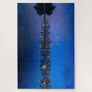 Die Skyline von Vancouver in Kanada Puzzle Legpuzzel