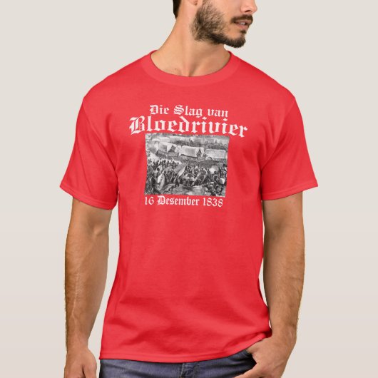 Die Slag van Bloedrivier T-shirt (Voorkant)