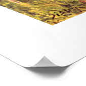 Die Small Meadows in de lente, door Alfred Sisley Poster (Hoek)