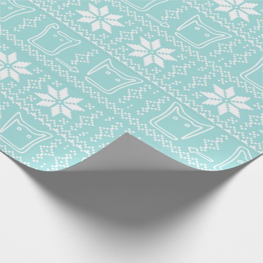 Die Sneeuwdemonen cadeauverpakking Cadeaupapier (Hoek)