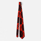 Die snijdt Floral Gladde hoek Elegant Patroon Stropdas (Achterkant)