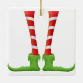 Die Sokken! En die schoenen! Keramisch Ornament (Achterkant)