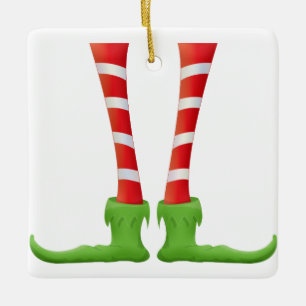 Die Sokken! En die schoenen! Keramisch Ornament