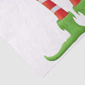 Die sokken en die schoenen. tissuepapier (Detail)