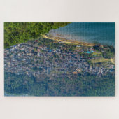 Die Stadt Pokhara in Nepal Legpuzzel (Horizontaal)