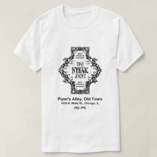 Die Steak Joynt Restaurant, Chicago, IL T-shirt (Design voorkant)