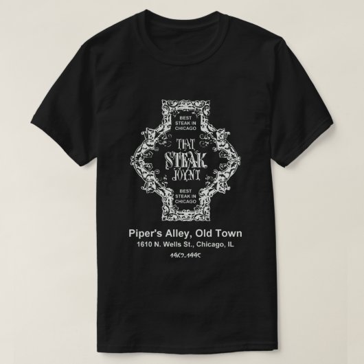Die Steak Joynt Restaurant, Chicago, IL T-shirt (Design voorkant)