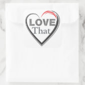 Die sticker leuk vinden (Tas)