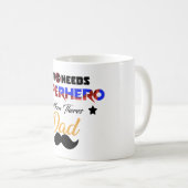 Die superheld nodig heeft als er pap is koffiemok (Voorkant rechts)