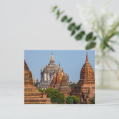 Die Tempel von Bagan in Myanmar Postkarte Briefkaart (Staand voorkant)