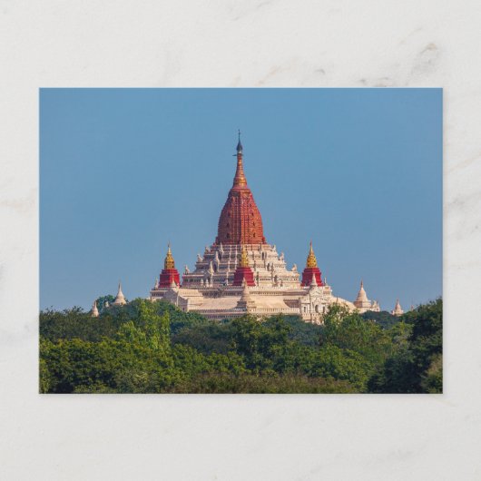 Die Tempel von Bagan in Myanmar Postkarte Briefkaart (Voorkant)