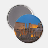 Die Tempel von Luxor Magnet (Voorkant / Achterkant)