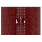 Die tijd van het jaar snijplank (Voorkant)