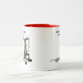 Die tijd van het jaar tweetonige Mok (Center)