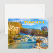 Die Toskana-Italien Briefkaart (Voorkant / Achterkant)