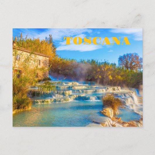 Die Toskana-Italien Briefkaart (Voorkant)