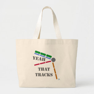 Die Tracks Leuke Trein Boardgame Thema Grote Tote Bag
