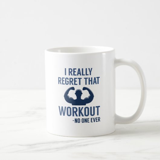 Die training was echt een vergissing koffiemok (Rechts)