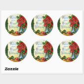  die u een gelukkige Thanksgiving Stickers wenst (Vel)