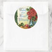  die u een gelukkige Thanksgiving Stickers wenst (Tas)