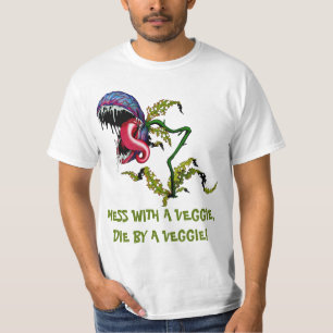 DIE VAN EEN VEGGIE: CARNIVOROUS PLANT T-SHIRT