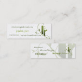 die van richmond kaarten mini visitekaartje (Voorkant / Achterkant)