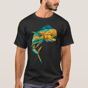 die van vissen houden. Deze hobby is erg populair T-shirt