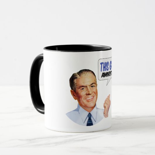 Die vent. AMIRITE? Mok (Voorkant links)