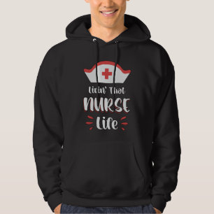 Die verpleegster leven geneeskunde noodverpleegkun hoodie
